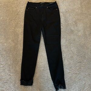 New without tags Judy Blue skinny fit black ankle distressing size 9/29